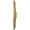 Ekena Millwork Brunswick Ceiling Medallion (Fits Canopies up to 4 1/2"), Hnd-Painted Pharaohs Gold, 27"OD x 2 1/2"P CM27BRPGS - alternate 2